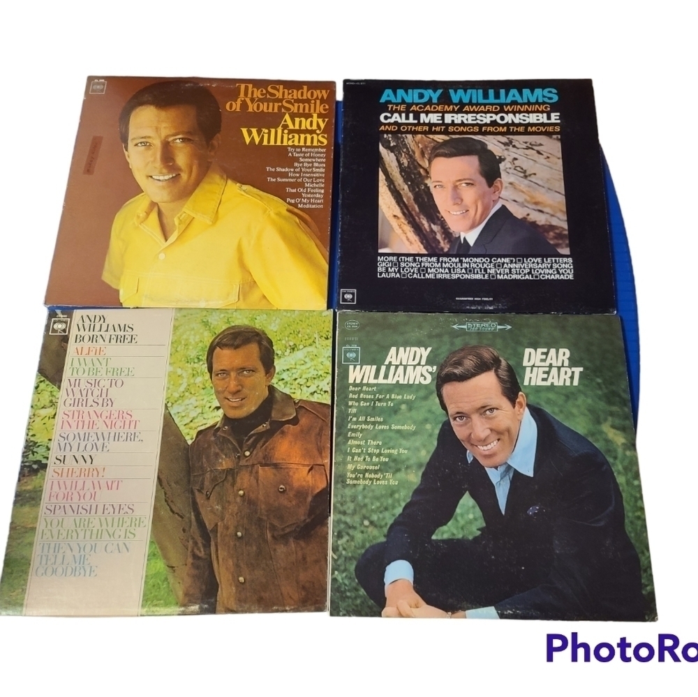 Andy Williams Vinyl Record collection
